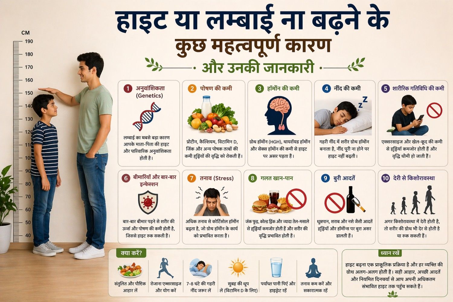 लम्बाई कैसे बढ़ाये घरेलू उपाय हाइट बढ़ाने के आसान नुस्खे