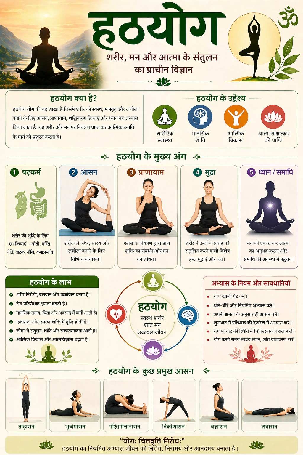 हठयोग (HathaYog) का अर्थ, परिभाषा एवं इतिहास