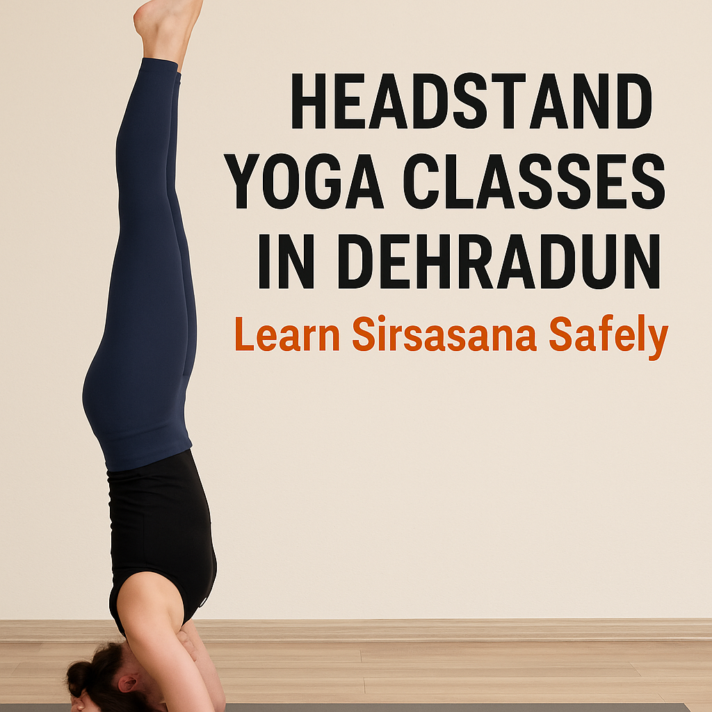 Headstand Yoga Classes in Dehradun – Build Strength, Focus & Inner Calm