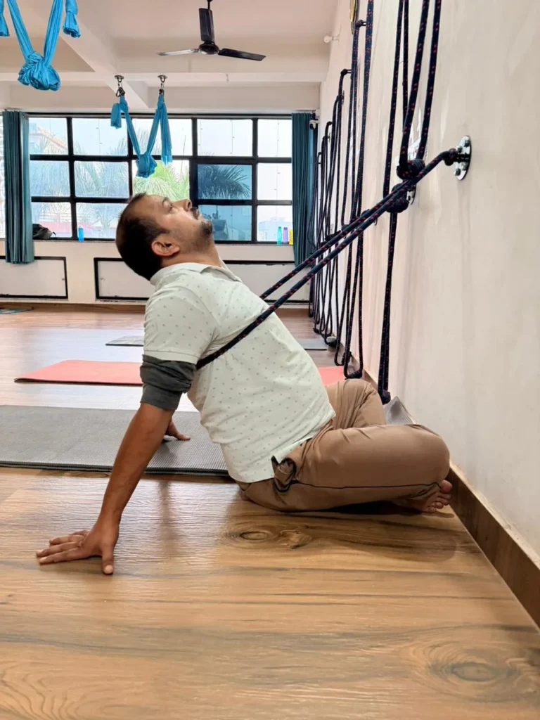Ropes Yoga for Core Strength and Stability