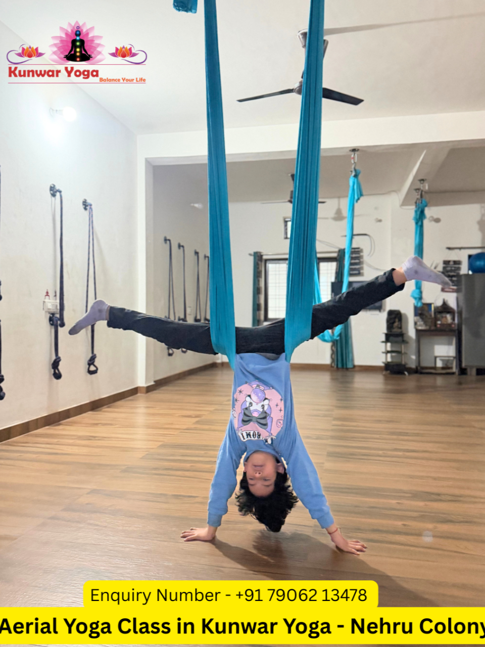 Aerial Straddle Inversion (Wide Leg Inversion)
