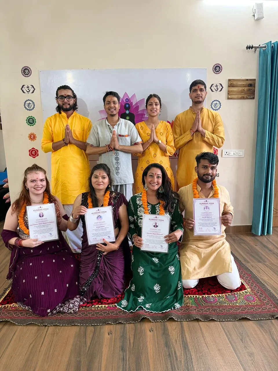 200 Hour yoga teacher training asana practice in Dehradun