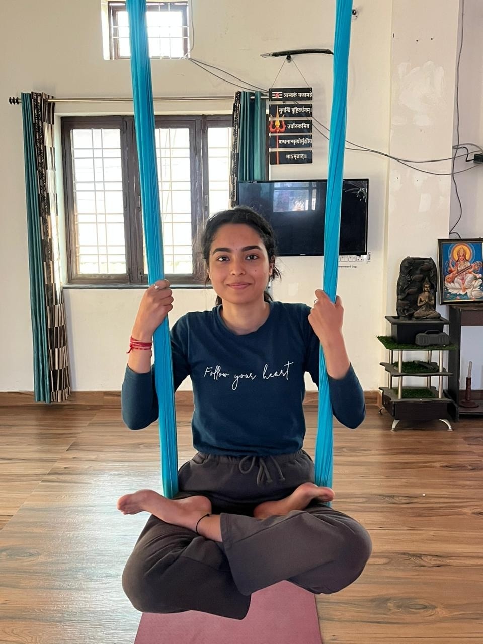 Restorative practice during the five-day retreat